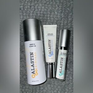 Allastin Skincare Regimen- 1/2 full. $450 total new.